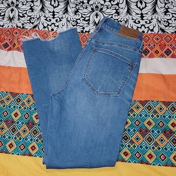 Madewell Light Blue Cropped Jeans - Picture 6 of 13